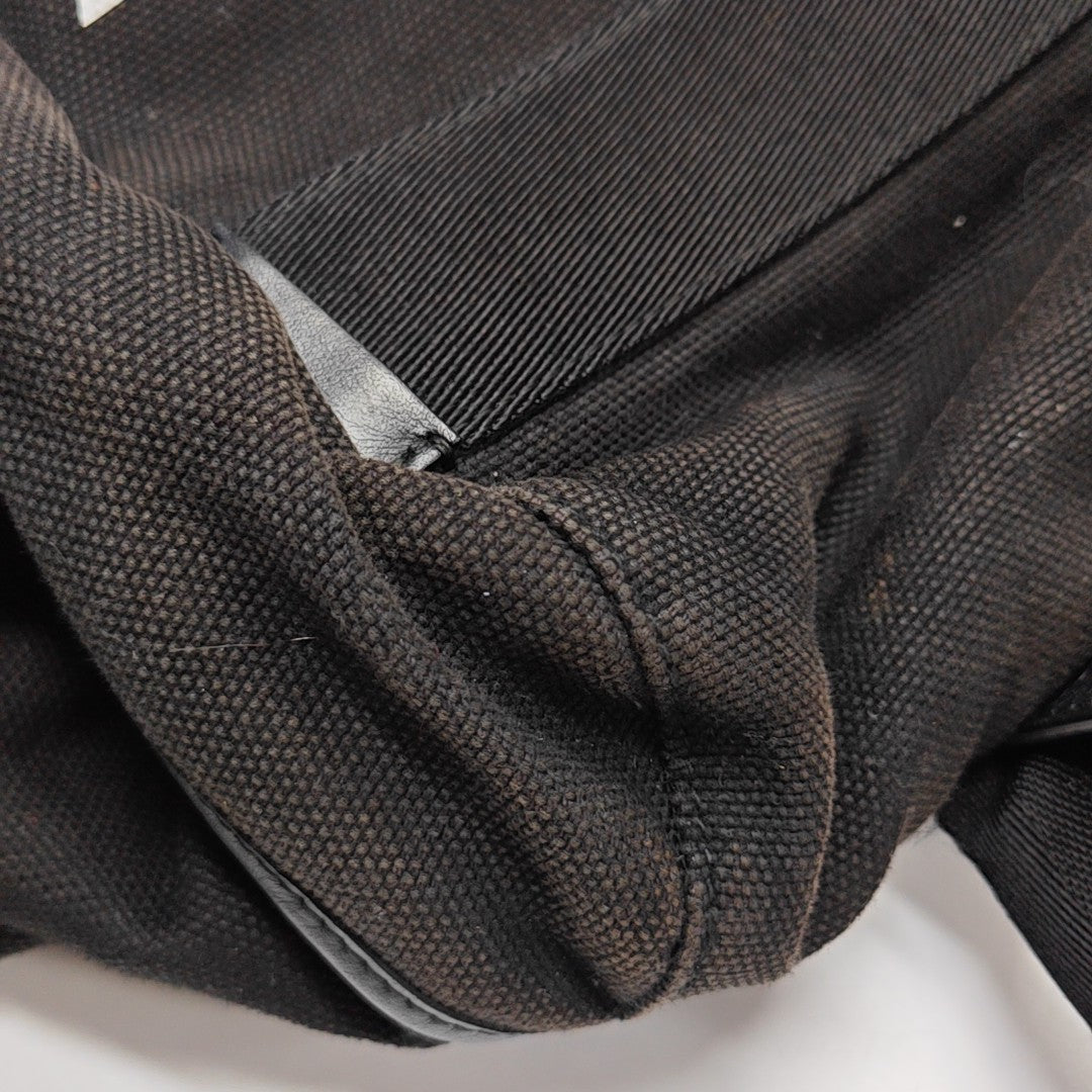 The Rucksack Canvas Black