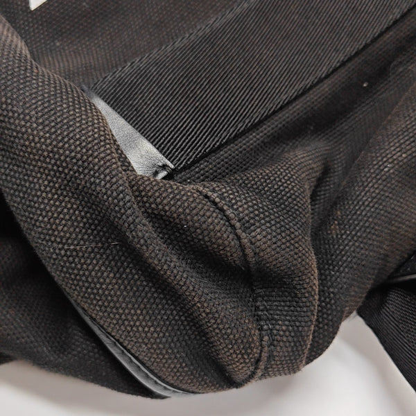 The Rucksack Canvas Black