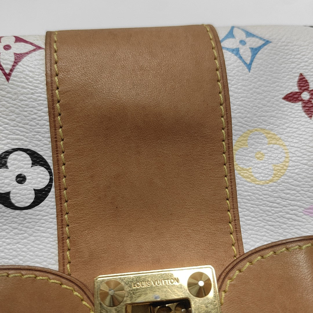 LV × TM ANNIE Monogram Coated Canvas White