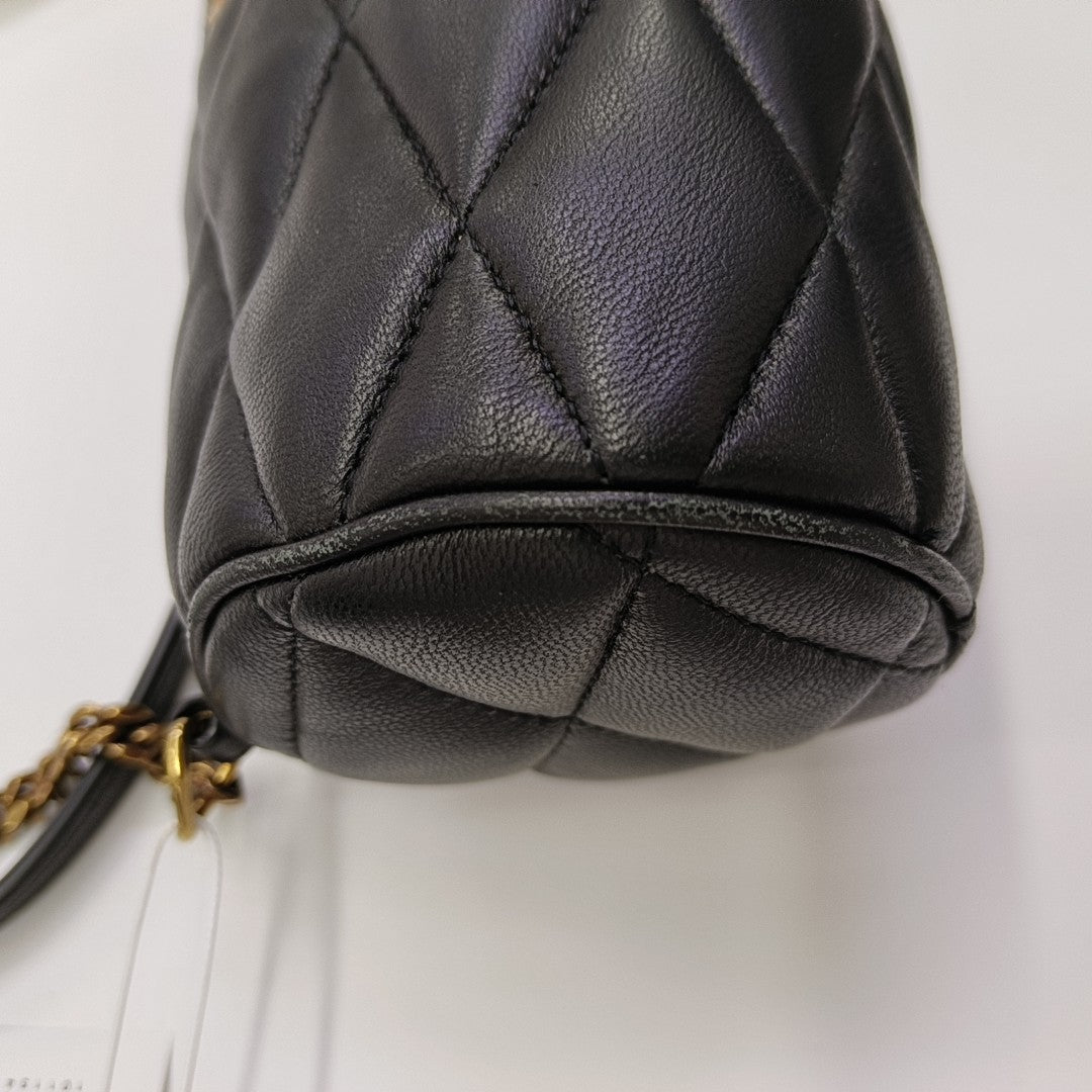 SADE Quilted Lambskin Black