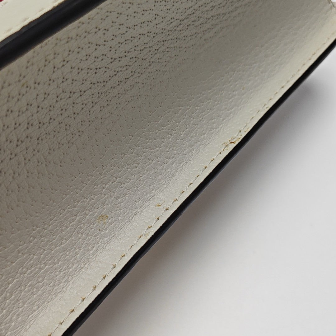 Calfskin Shoulder Bag Small White