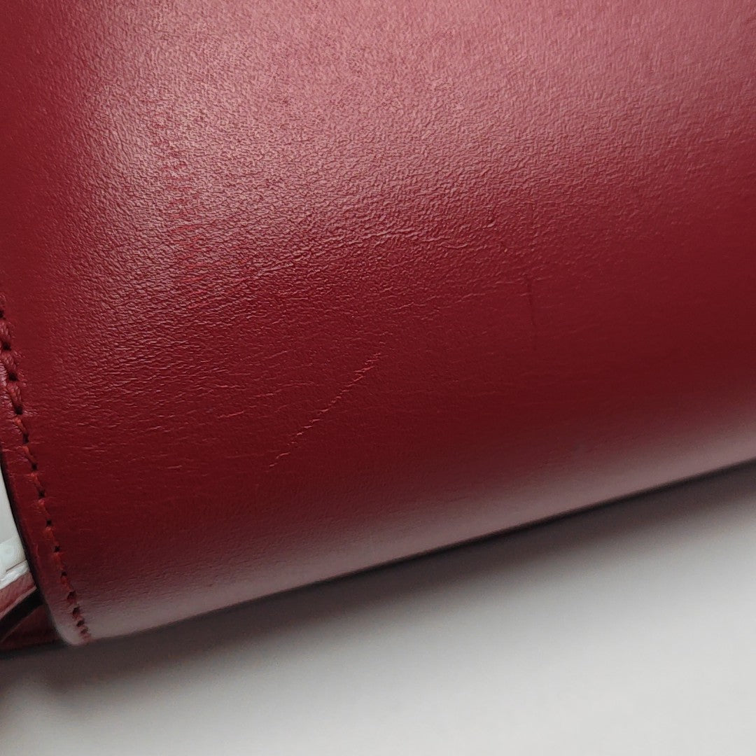 CLASSIC BOX Mini Calfskin Red