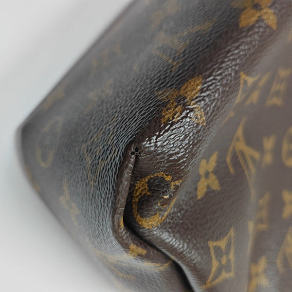 PALLAS BB Monogram Coated Canvas Brown