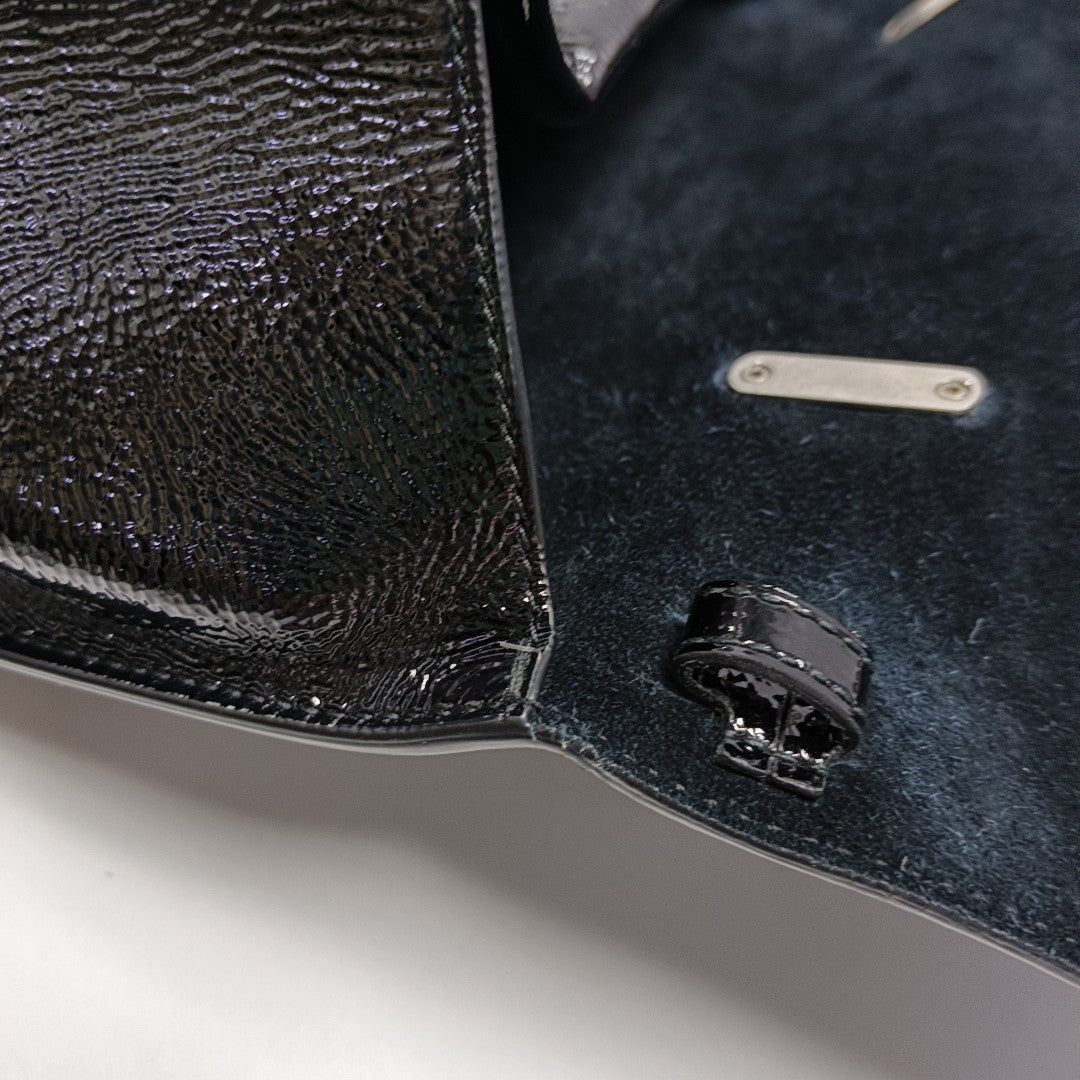 Dionysus Medium Patent Leather Black
