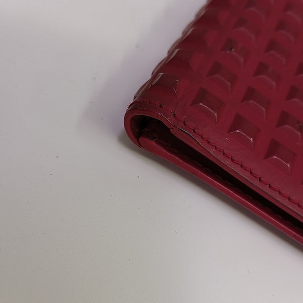 Calfskin Wallet Red