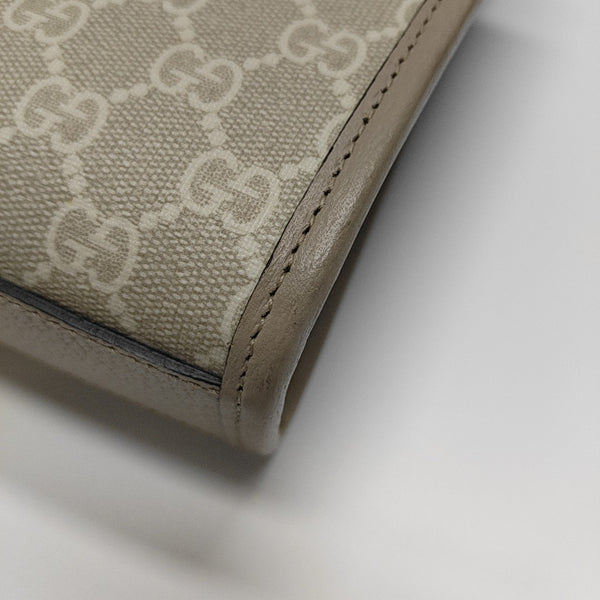 Retro Mini Monogram Coated Canvas Beige