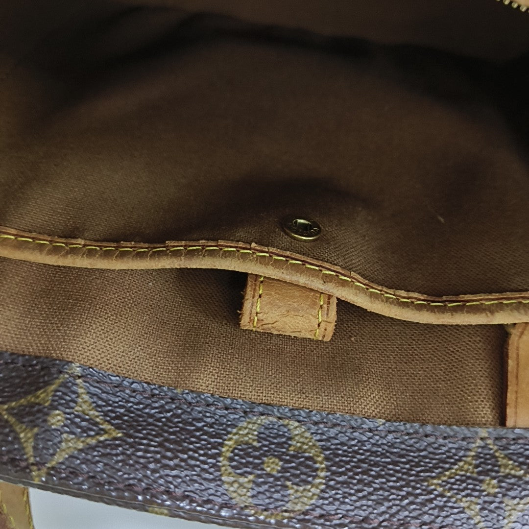 VINTAGE VAVIN PM Monogram Coated Canvas Brown