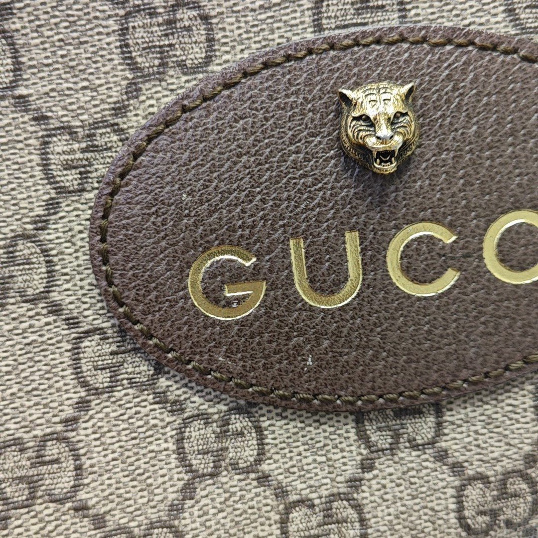 Neo Vintage Monogram Coated Canvas Beige