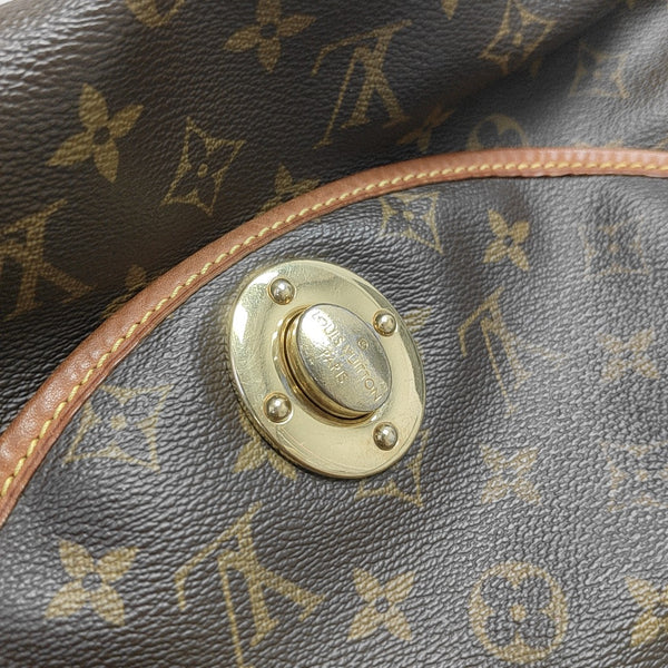 TULUM GM Monogram Coated Canvas Brown