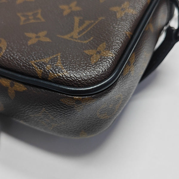 CHRISTOPHER Monogram Coated Canvas Brown