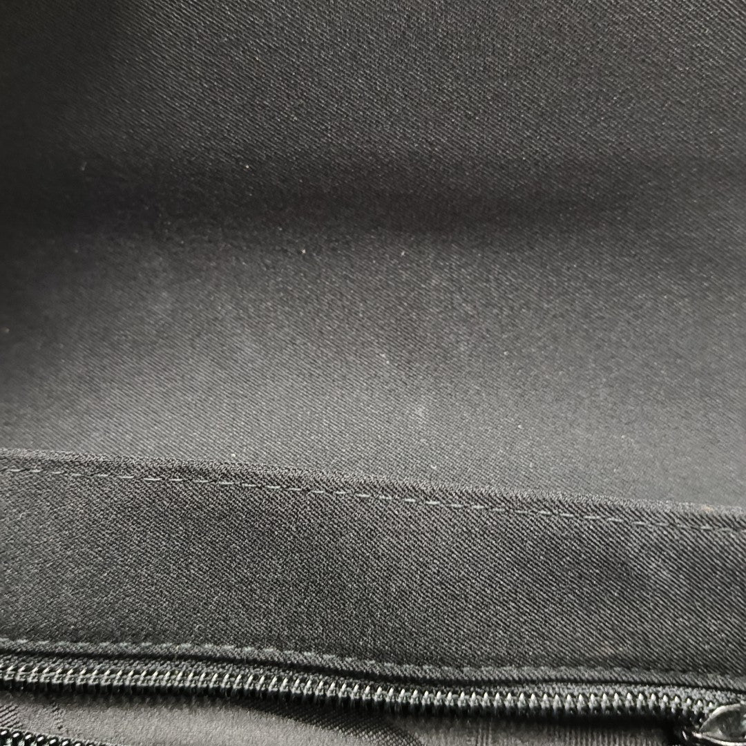 Fabric Shoulder Bag Black