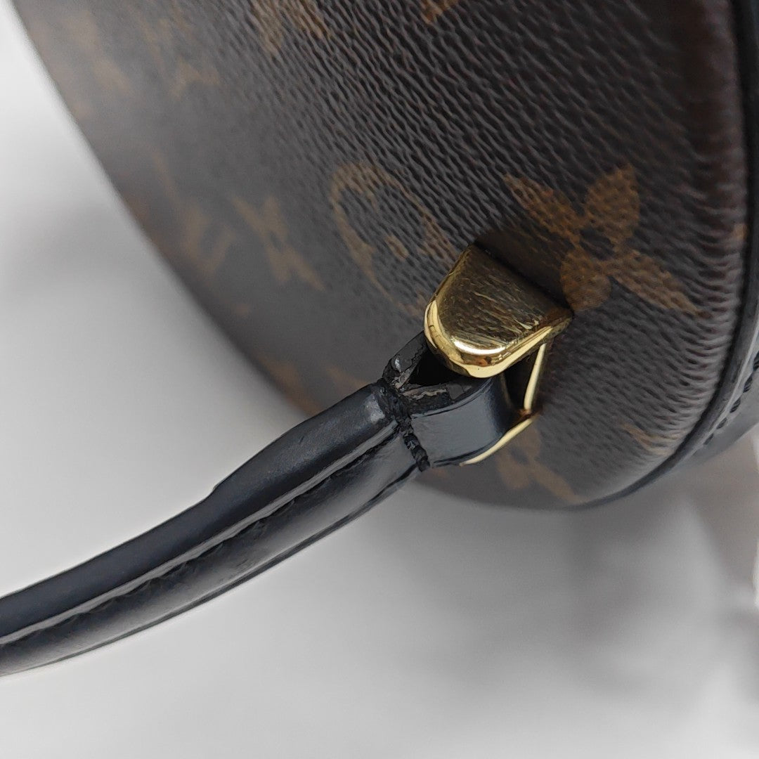 CANNES PM Monogram Coated Canvas Brown