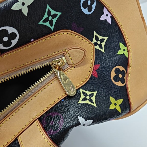 LV × TM CLAUDIA Monogram Coated Canvas Black
