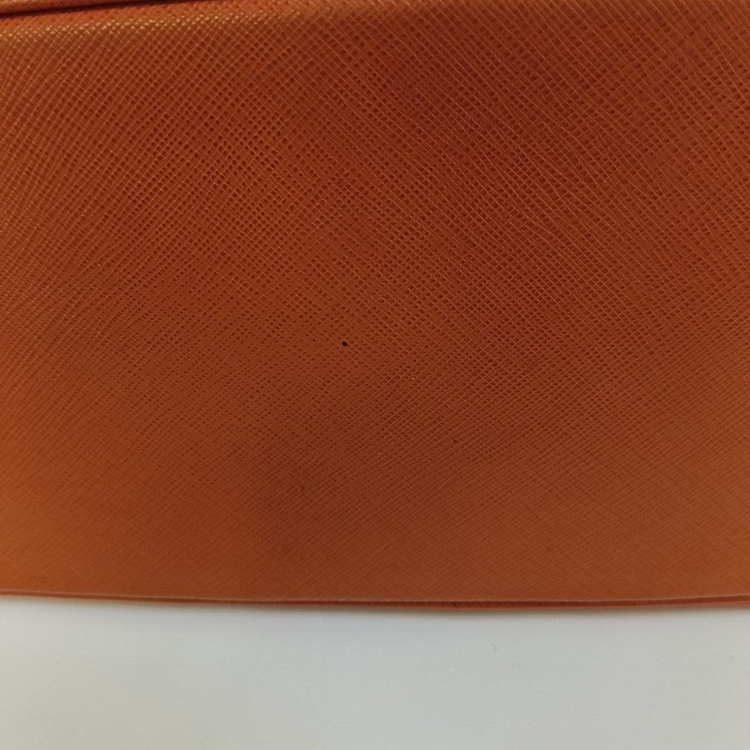 Promenade Saffiano Calfskin Orange