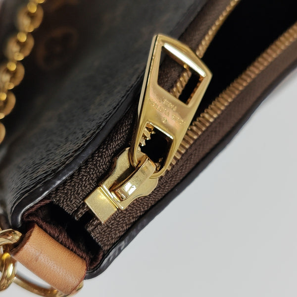 BOULOGNE Monogram Coated Canvas Brown
