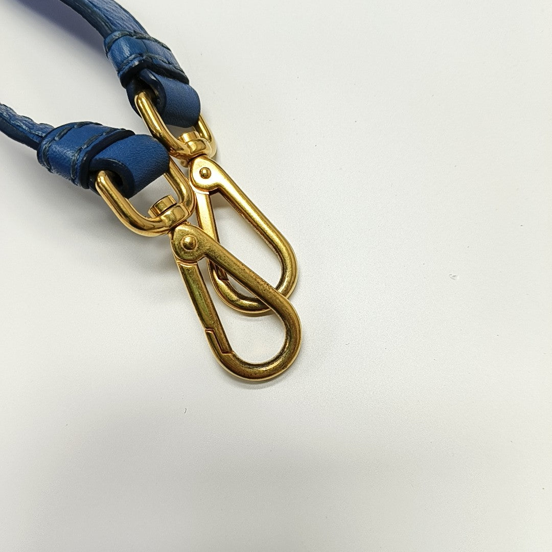 Calfskin Tote Bag Blue