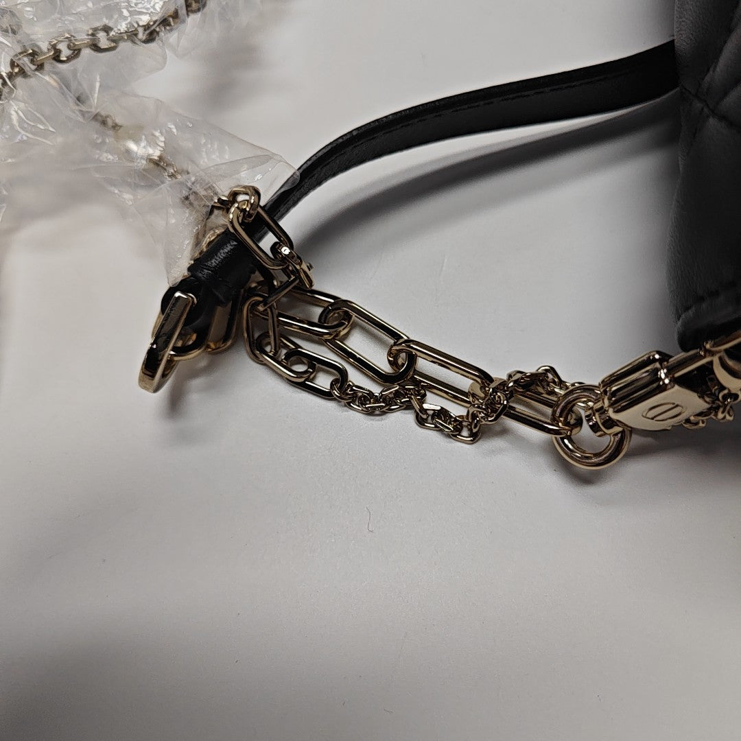 Lady Dior Small Cannage Lambskin Black
