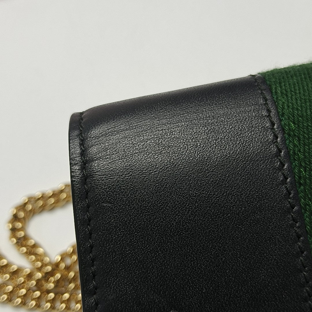 Sylvie Super Mini Calfskin Black