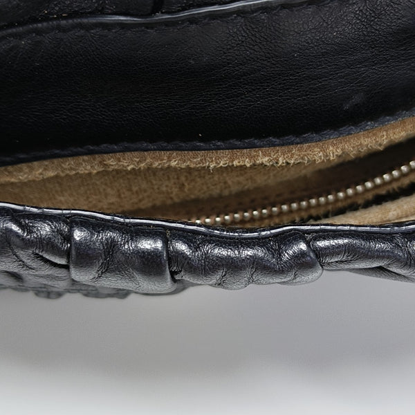 Lambskin Crossbody Bag Black