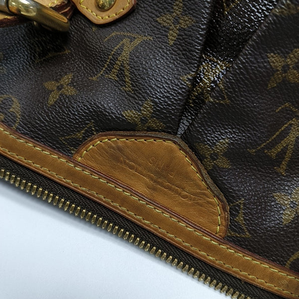 PALERMO GM Lona Monogram Revestida Marrón