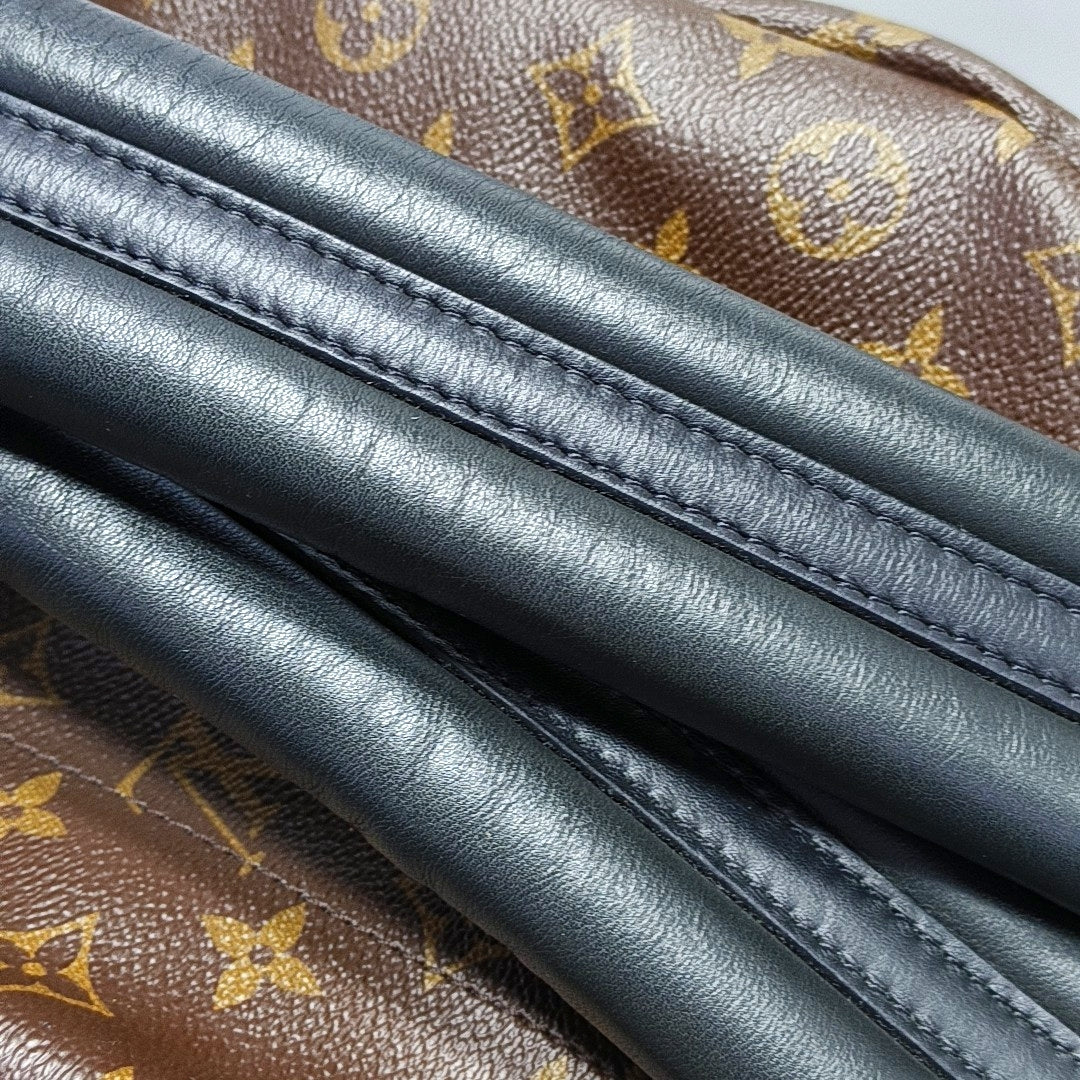 PALM SPRINGS PM Monogram Coated Canvas Brown