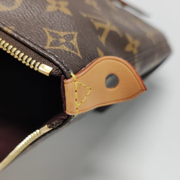 IENA PM Monogram Coated Canvas Brown