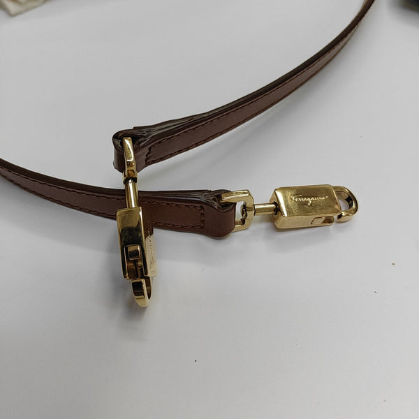Kelly Calfskin Brown