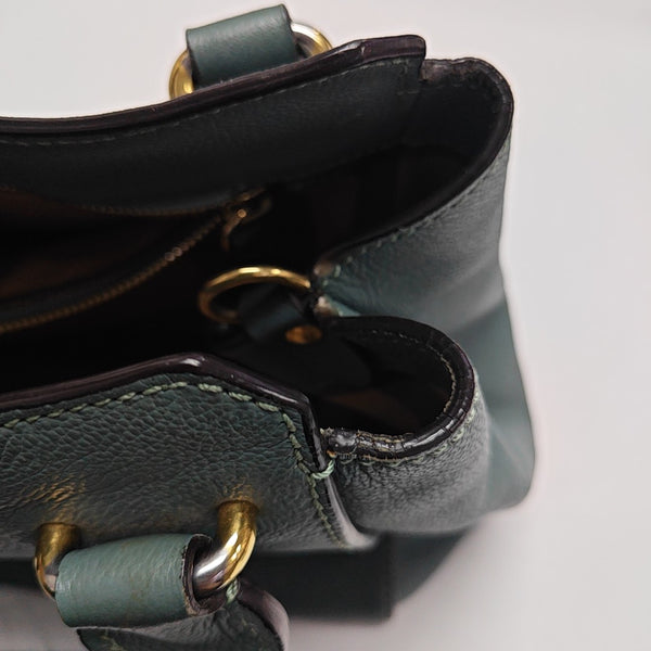 Buckle Medium Calfskin Green