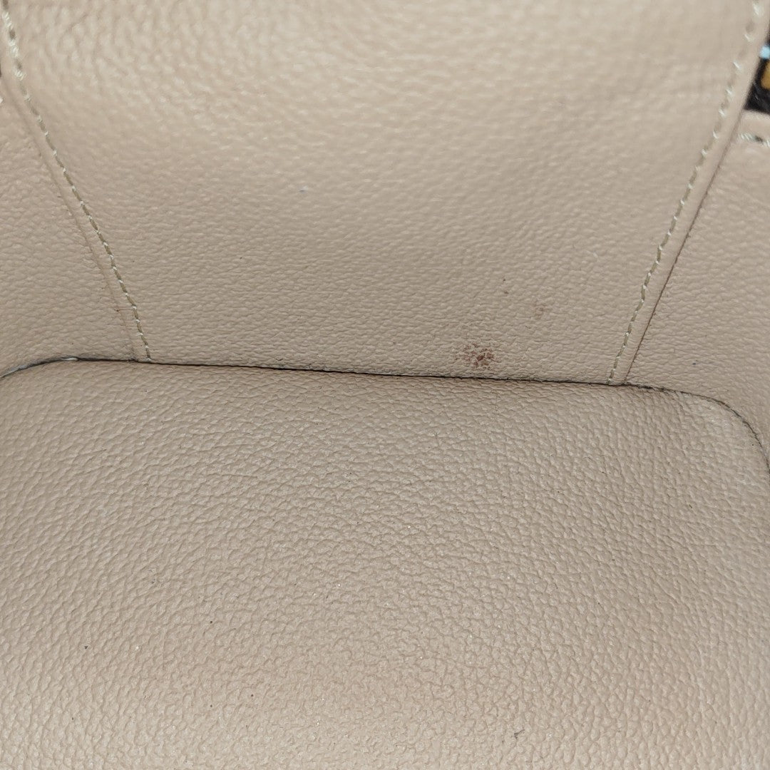 NICE Super Mini Monogram Coated Canvas Brown