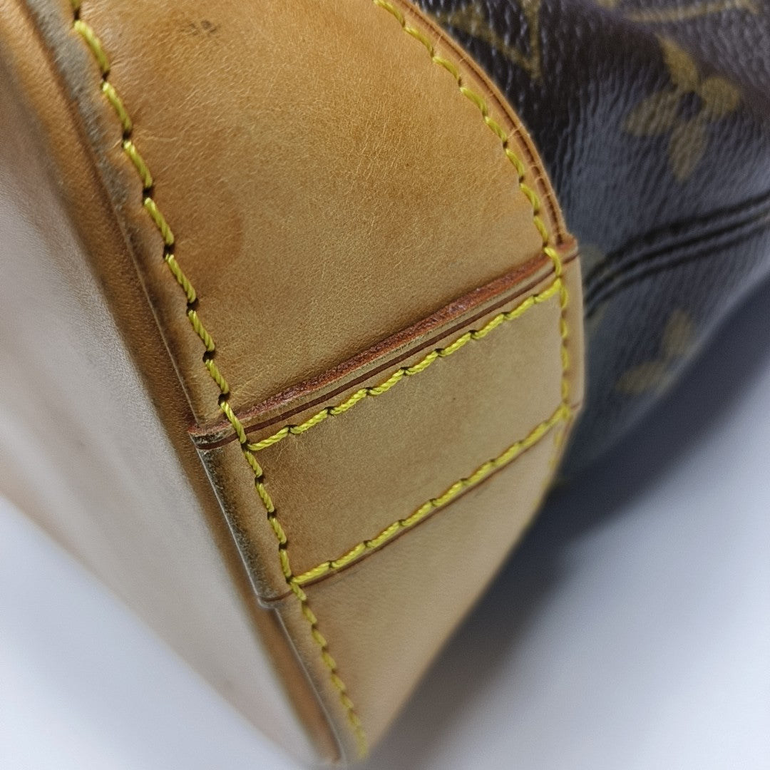 LOCKIT PM Monogram Coated Canvas Brown