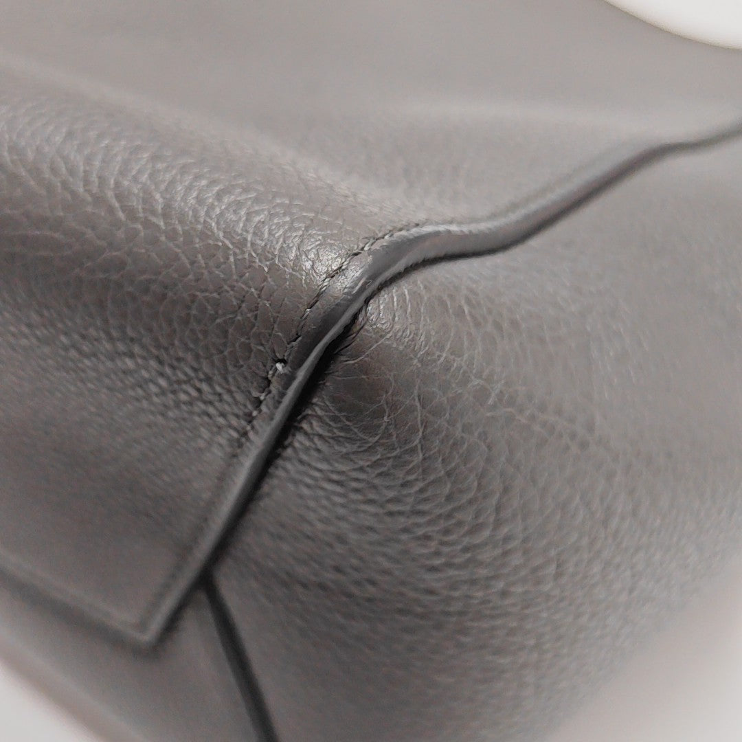 SANGLE Small Calfskin Gray