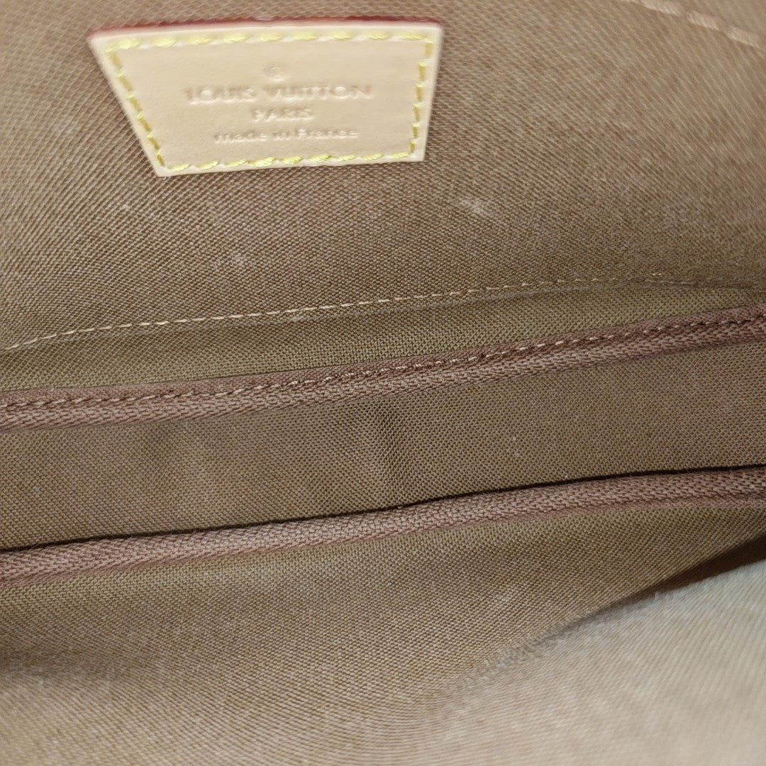 MULTI Monogram Coated Canvas Brown