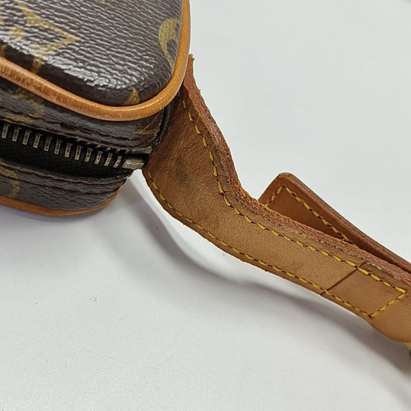 CROISSANT PM Monogram Coated Canvas Brown