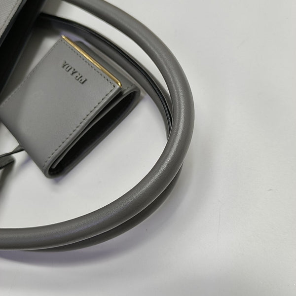 Monochrome Saffiano Calfskin Gray