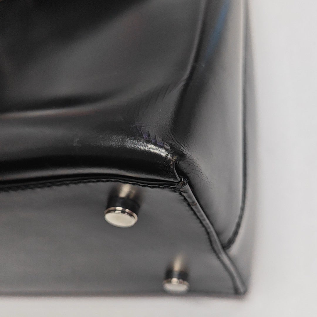Kelly Leather Black