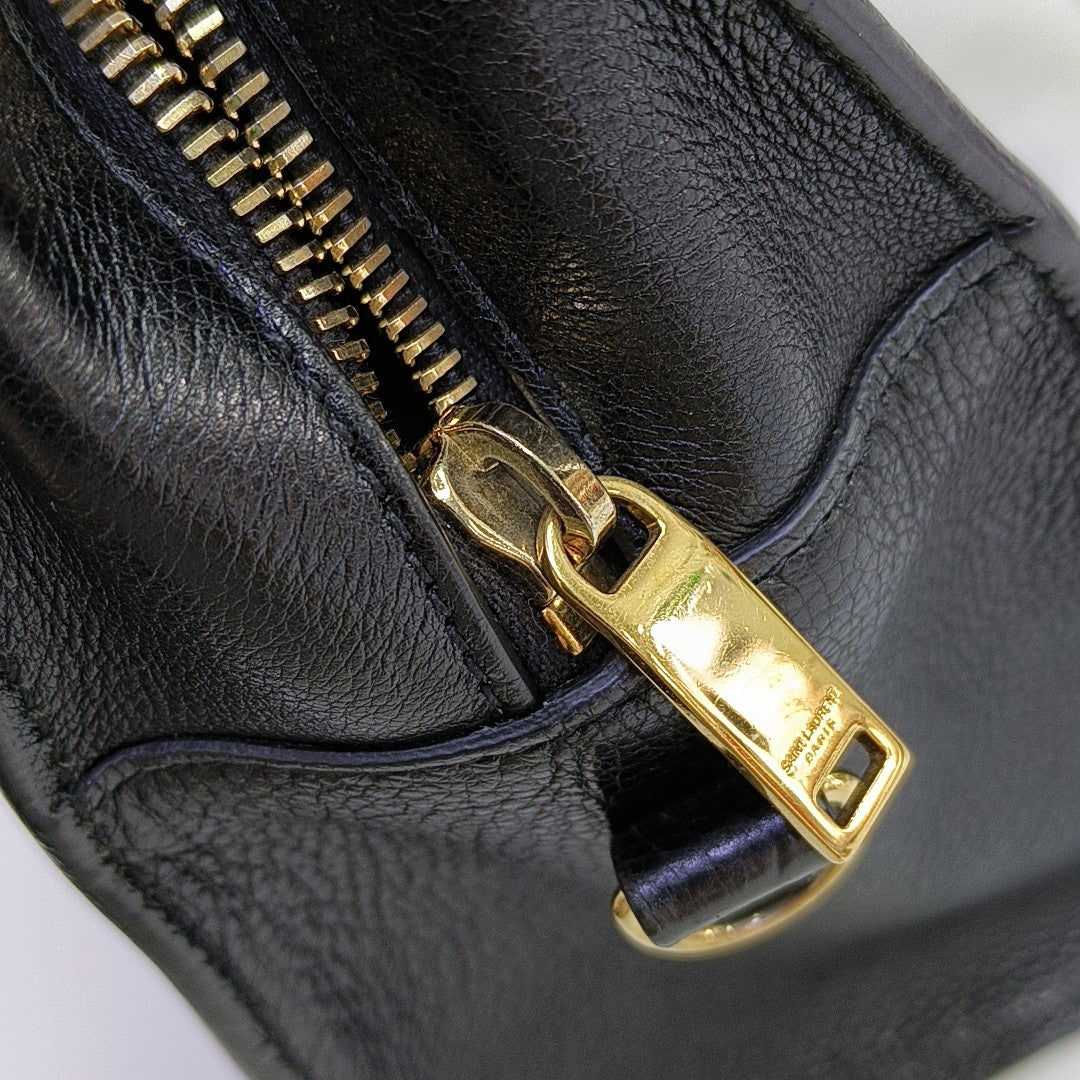 MONOGRAM CABAS Calfskin Black