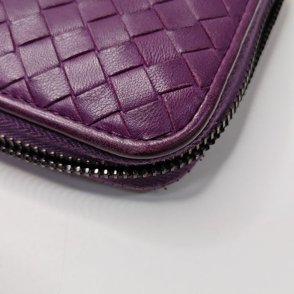 Lambskin Wallet Purple