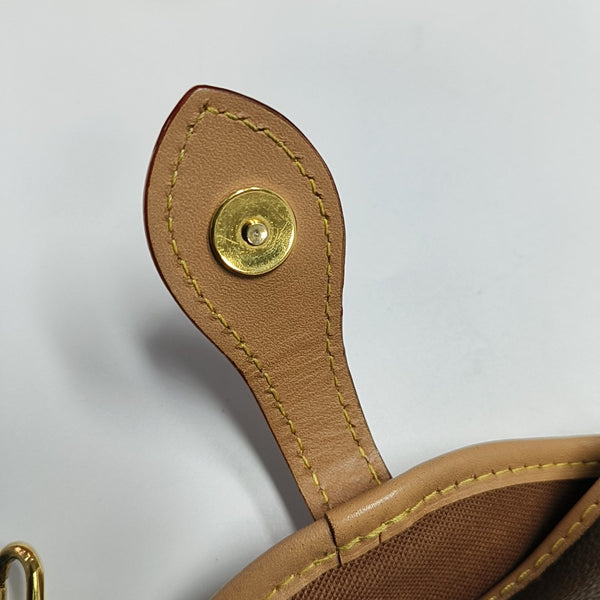FOLD ME Monogram Coated Canvas Brown