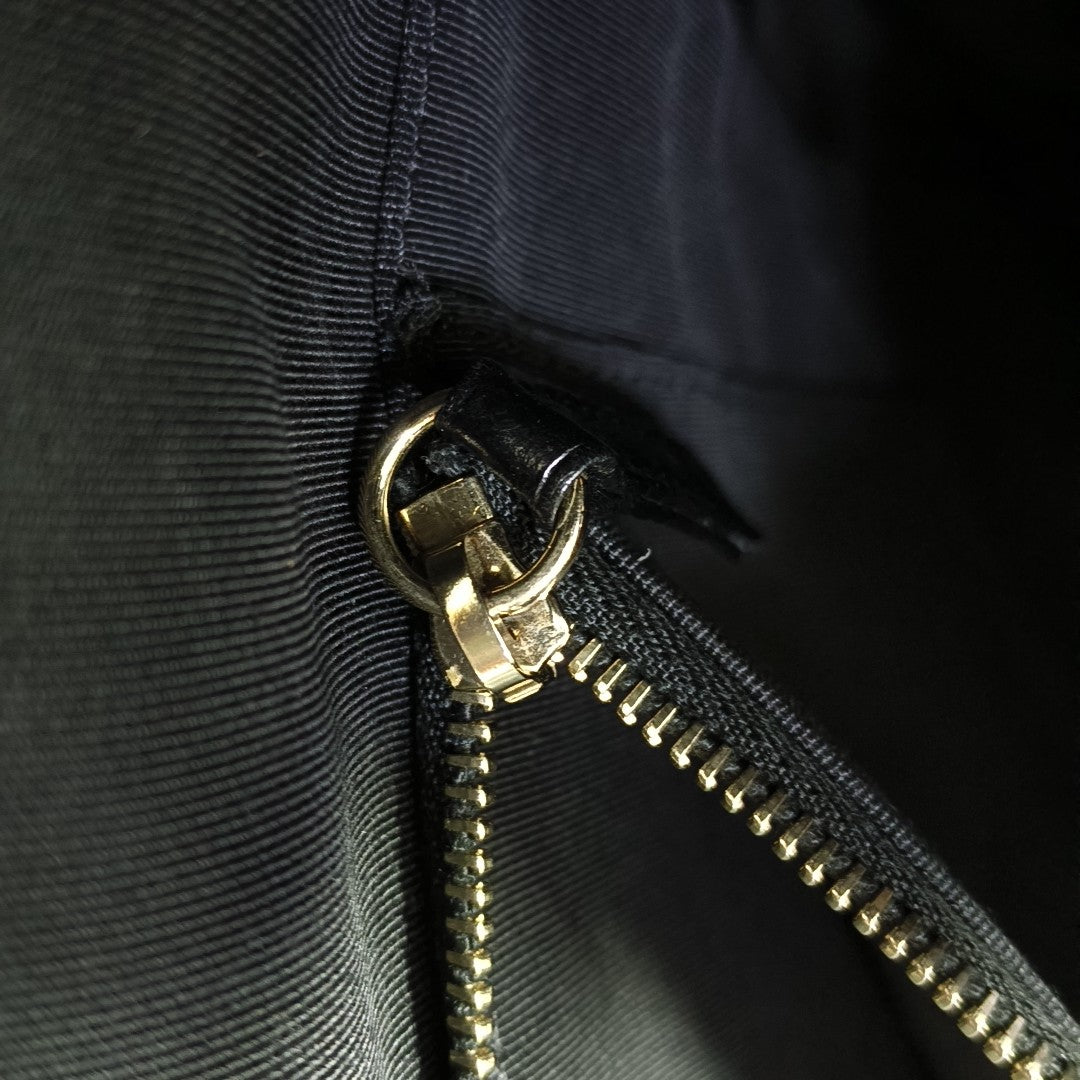 CHANEL 31 Quilted Canvas Black
