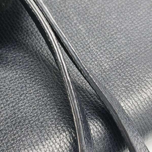 Calfskin Shoulder Bag Black