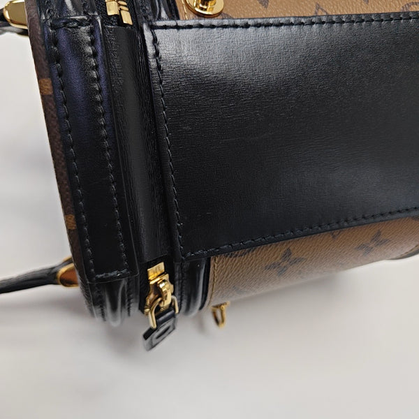 CANNES PM Monogram Coated Canvas Brown