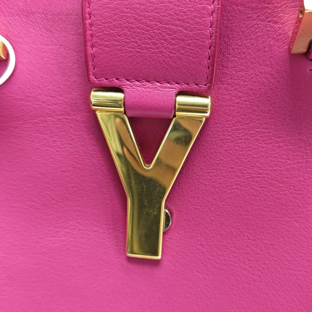 CHYC Y LIGNE Small Calfskin Pink