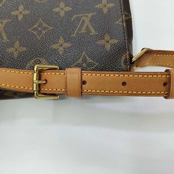 MUSETTE TANGO Monogram Coated Canvas Brown