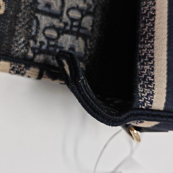 Diorcamp Small Oblique Canvas Blue