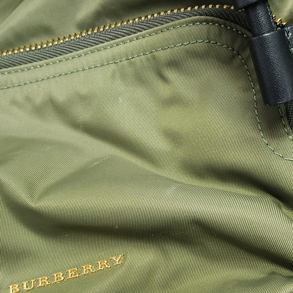 The Rucksack Medium Nylon Green