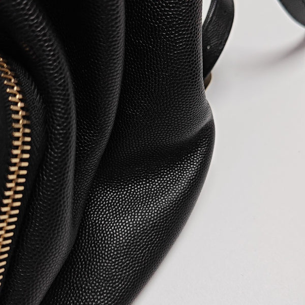 Grained Calfskin Black