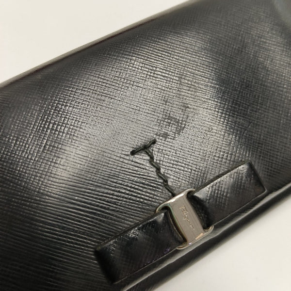Vara Calfskin Black Wallet