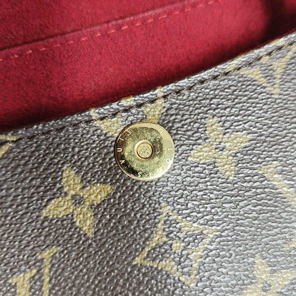 SONATINE Monogram Coated Canvas Brown