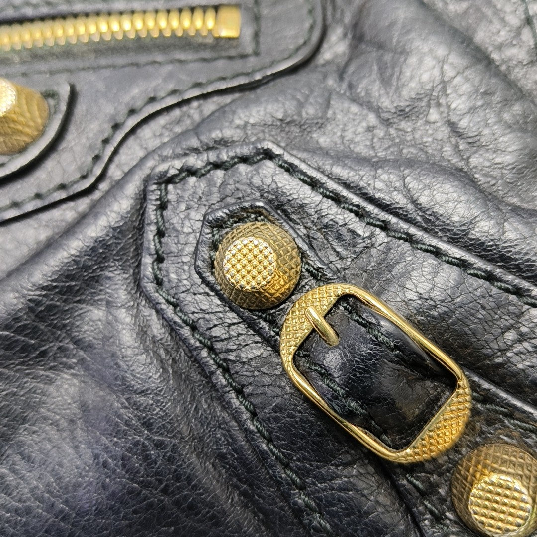 Classic City Mini Lambskin Black