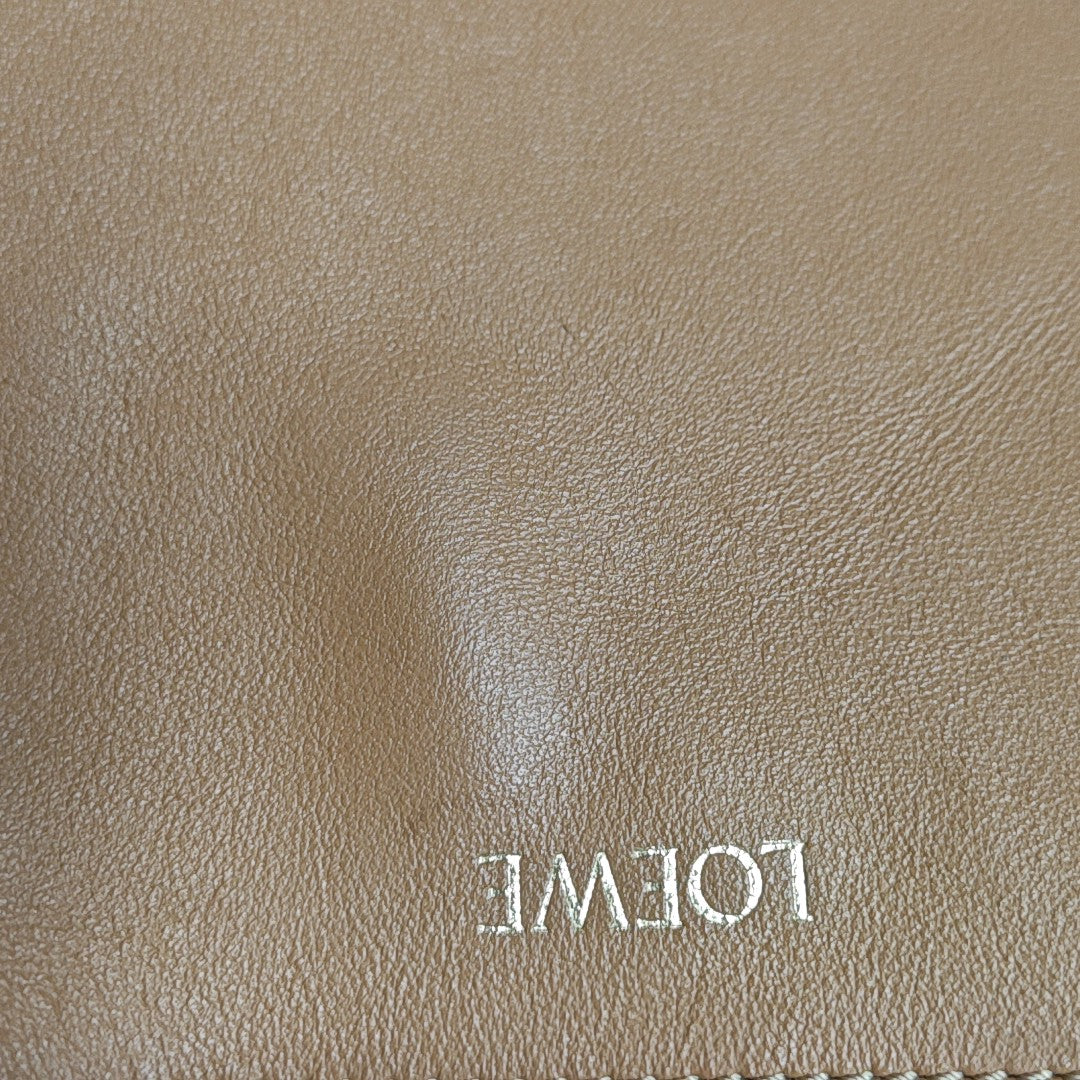 Puzzle Fold Medium Calfskin Brown